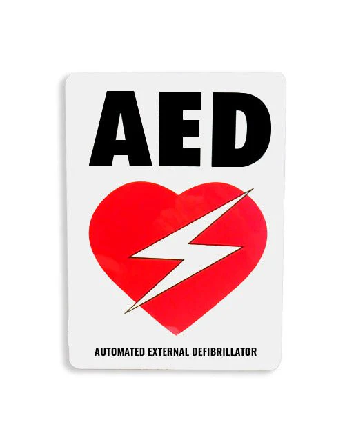 AED.US Two-Way Wall Sign