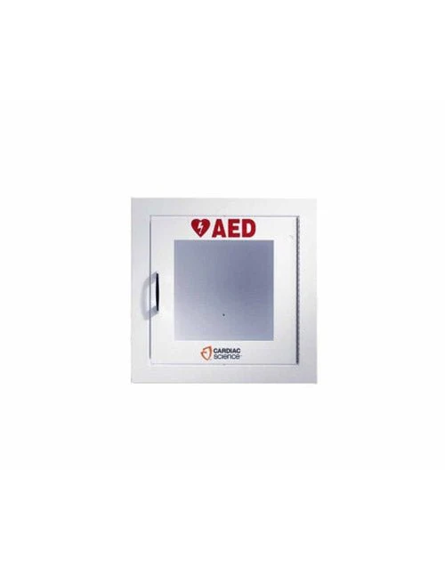 Cardiac Science AED Wall Cabinet: Surface-Mount/Semi-Recessed