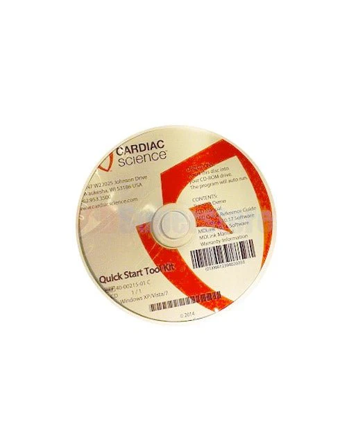 Cardiac Science Powerheart AED G3 Plus Quick Start CD Toolkit