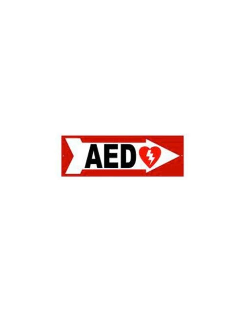 Defibtech AED Sign – Right Arrow