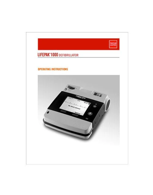 Physio-Control LIFEPAK 1000 Operator Manual