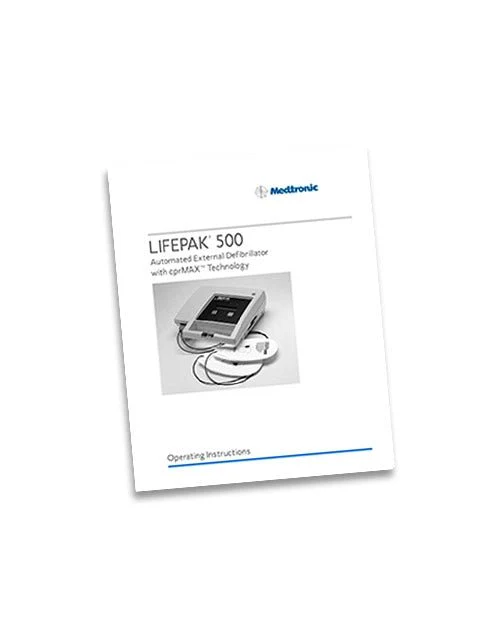 Physio-Control LIFEPAK 500 AED Owner's Manual (Replacement)