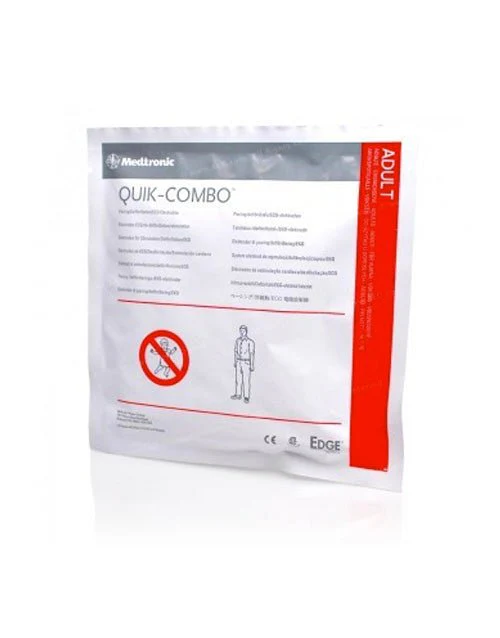 Physio-Control LIFEPAK Adult RTS Radiotransparent "No Preconnect" Quik-Combo Pads