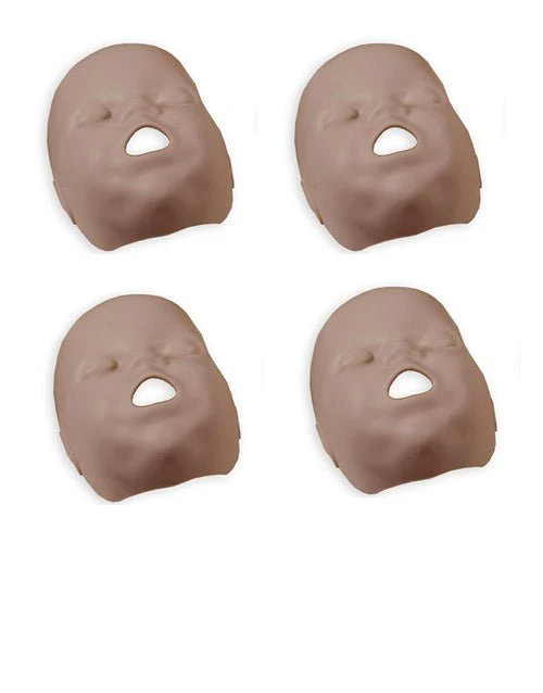 PRESTAN Professional Infant Manikin Face Skins - Pack of 4