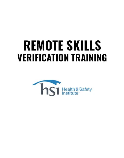 Remote Skills Verification Training (per student)