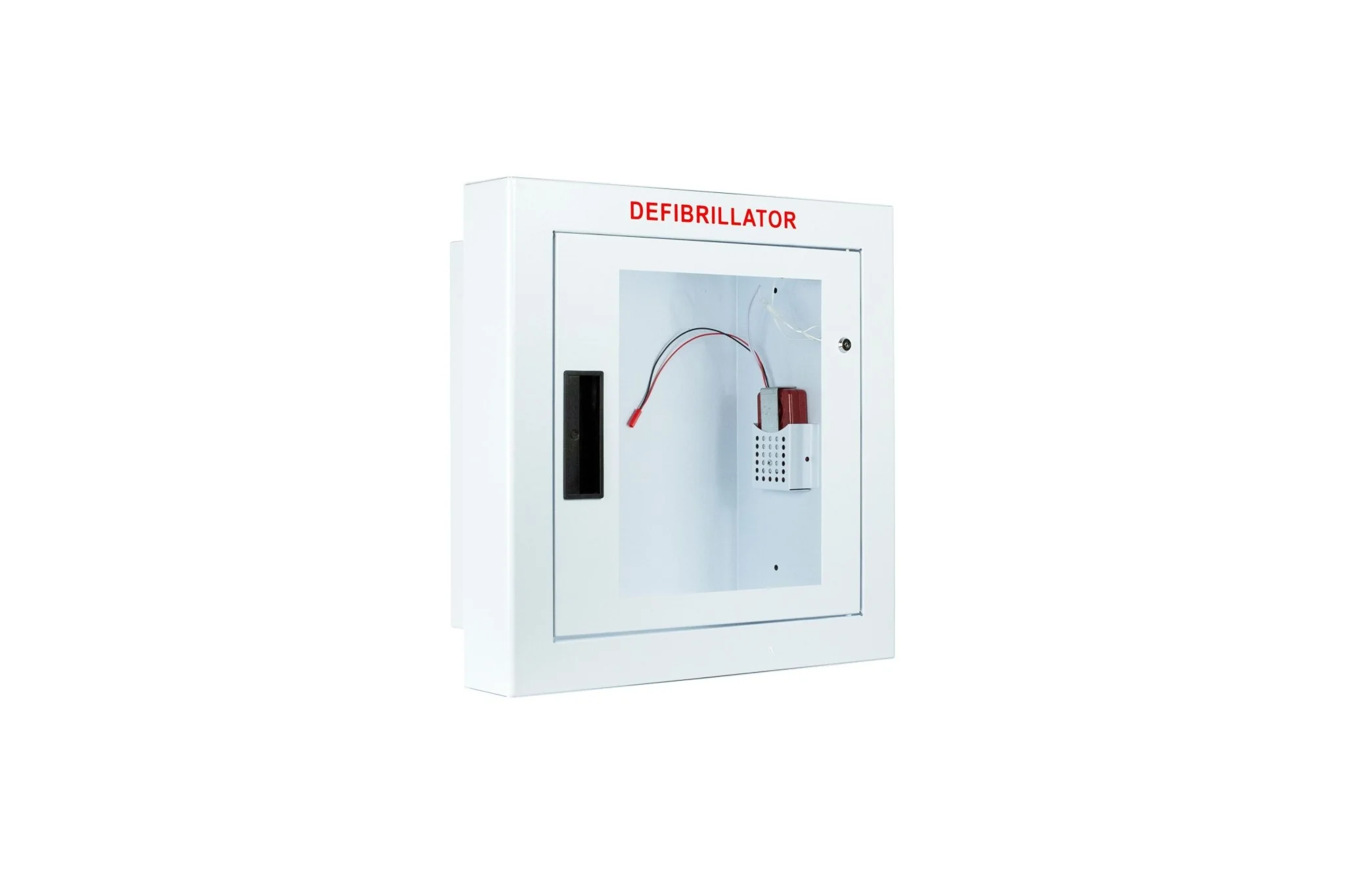 Semi-Recessed Large Cabinet with Alarm & Strobe - Image 2