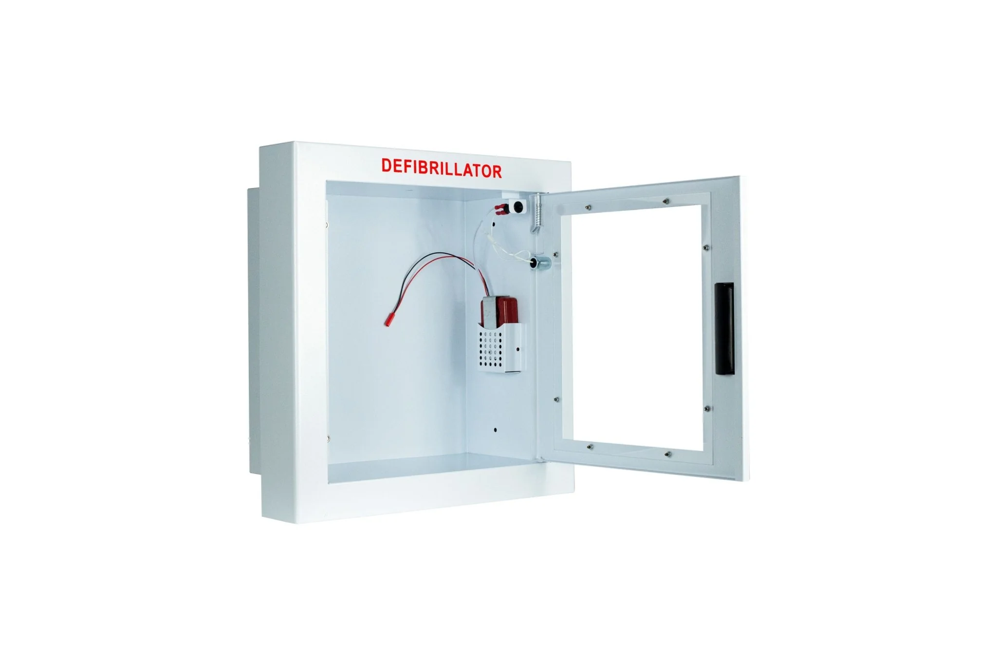 Semi-Recessed Large Cabinet with Alarm & Strobe - Image 4