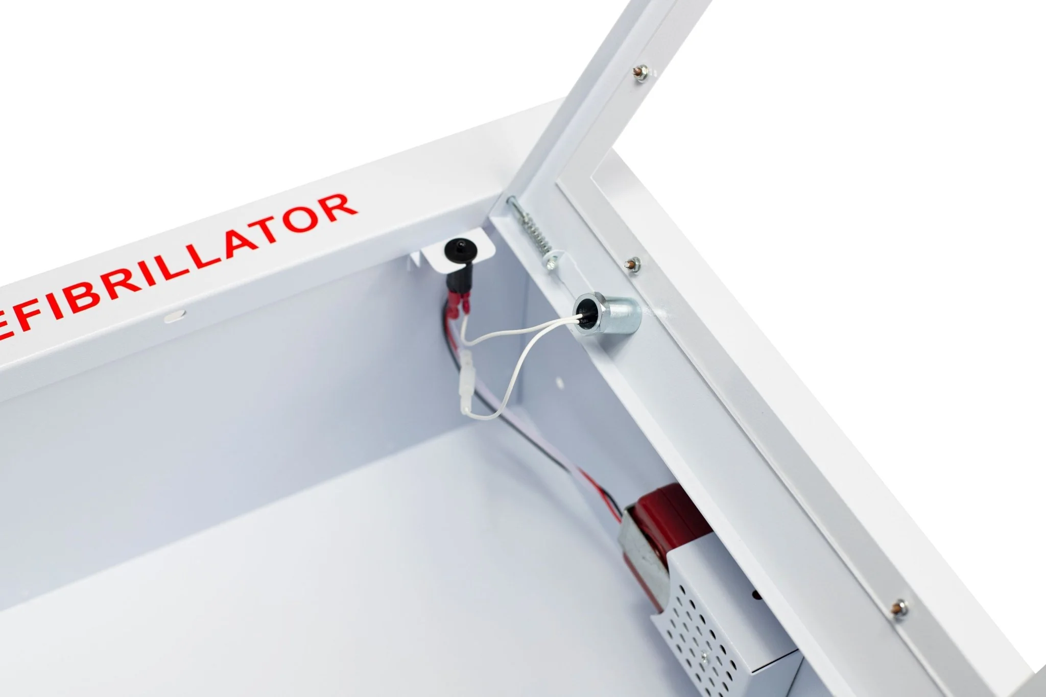 Semi-Recessed Large Cabinet with Alarm & Strobe - Image 7